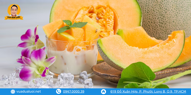 Vua Dưa Lưới - Dưa Lưới Sạch - Giá Dưa Lưới Vàng Chuẩn VIETGAP Quả dưa lưới vàng là sự lựa chọn hoàn hảo cho bữa ăn gia đình bạn